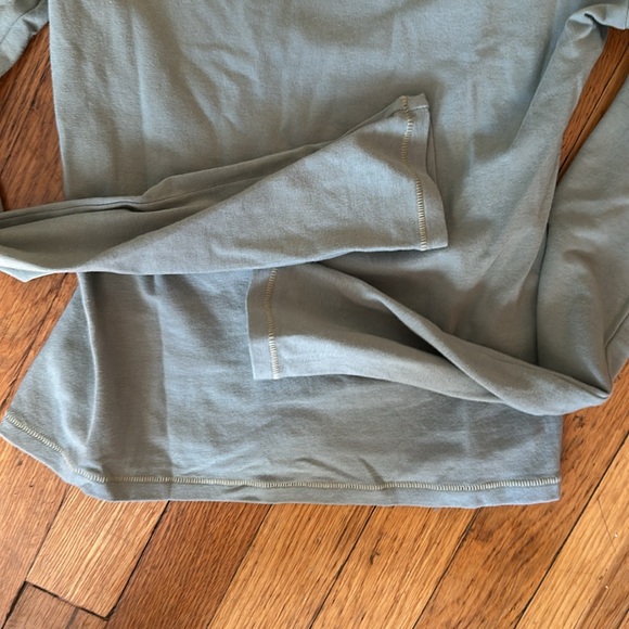 Skims cotton jersey long sleeve, size small mineral - Picture 5 of 5